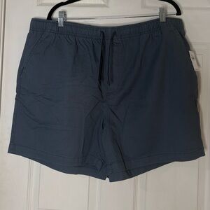 Men's Dark Gray / Blue Shorts